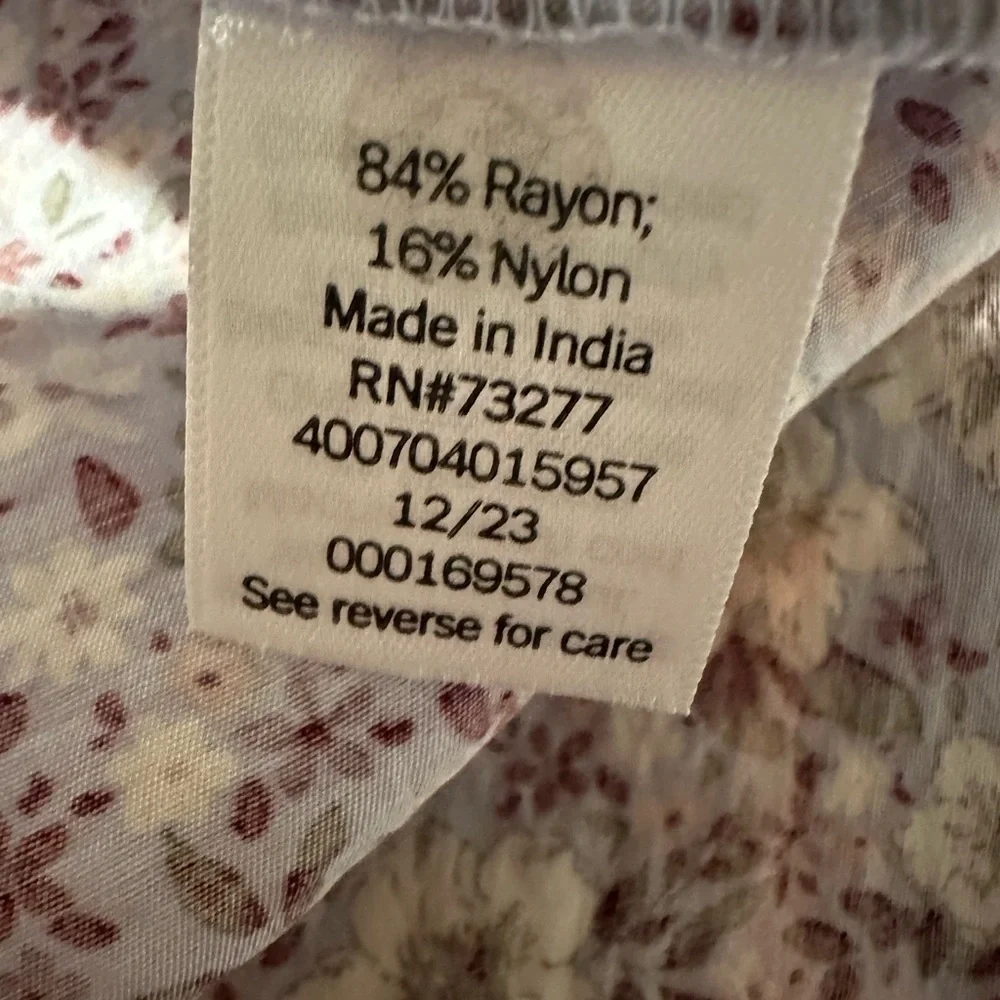 SO Button Front Floral Sleeveless Maxi Cami Junior’s Dress - Picture 10 of 11